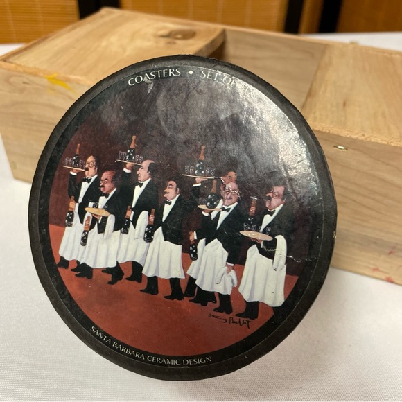 Santa Barbara ceramic design coasters - Picture 1 of 2